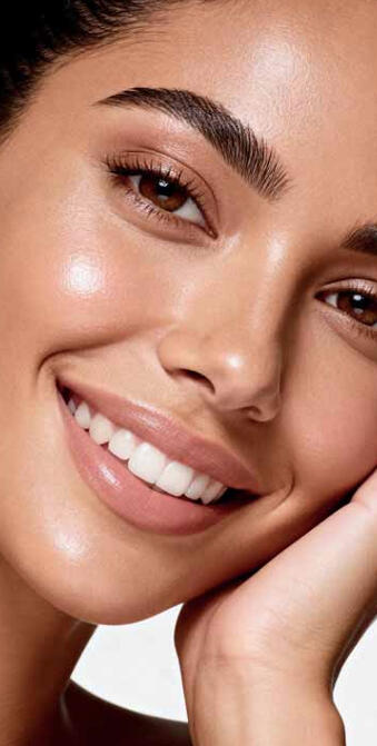 Skincare Tips Close up of a woman's face